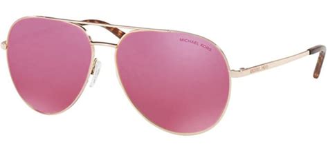 michael kors rodinara rose gold-tone aviator